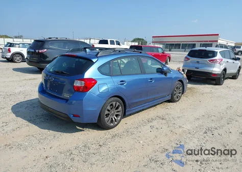 2014 Subaru Impreza 2.0I Sport Premium from USA, damaged, VIN JF1GPAL64E8246287